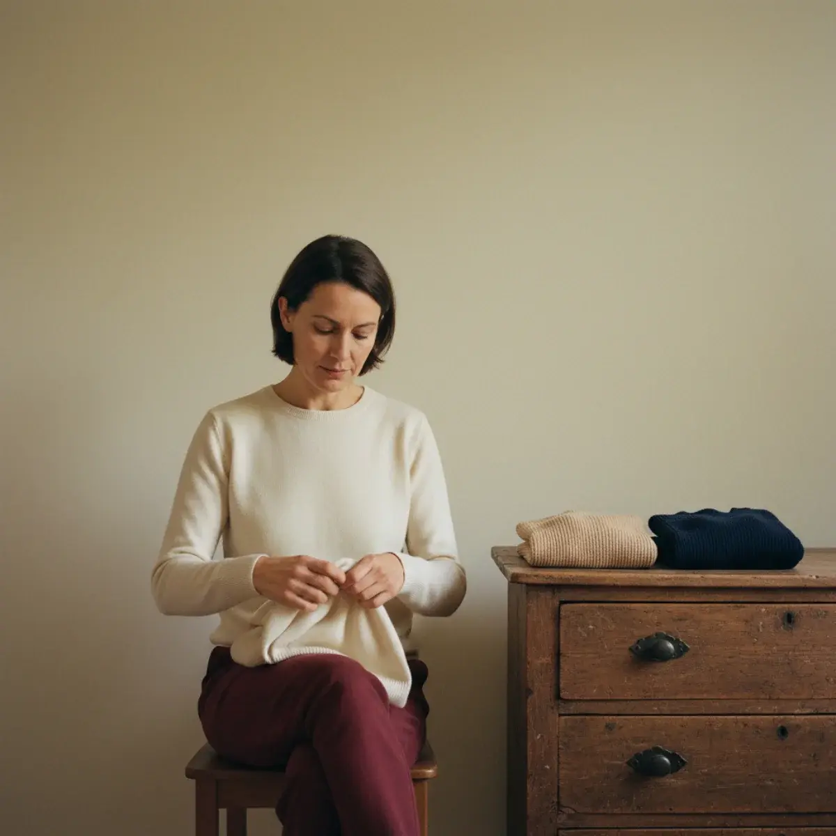 Building a capsule on a budget: second-hand classics in a coordinating palette, added gradually