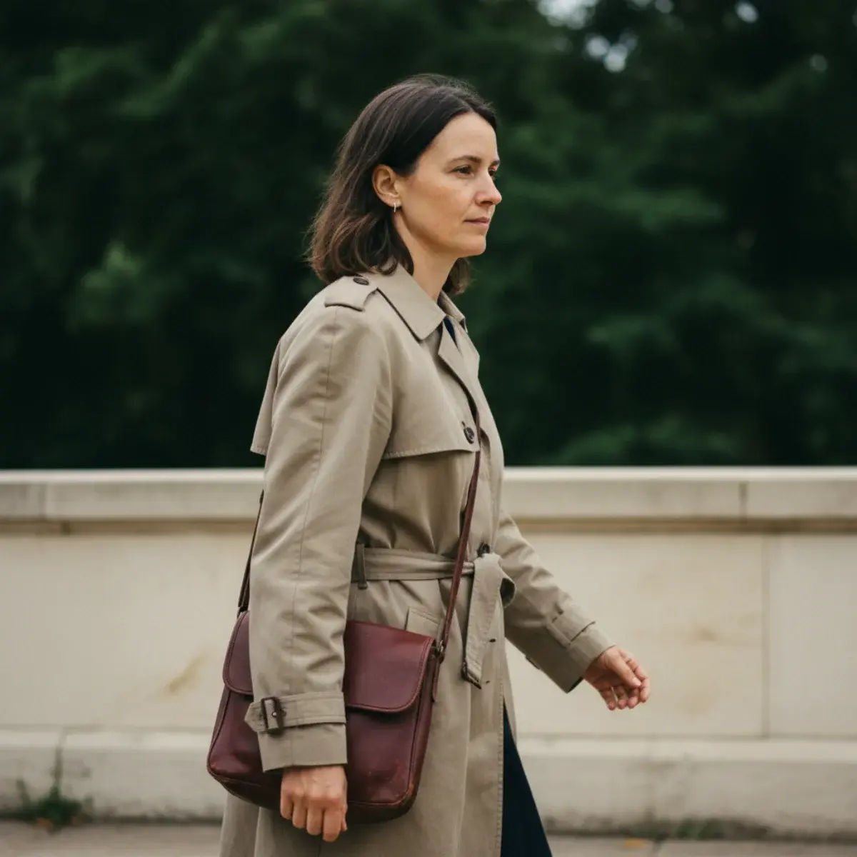 Casual crossbody looks: a small crossbody with jeans and a knit, with a casual dress, with a tee and jacket