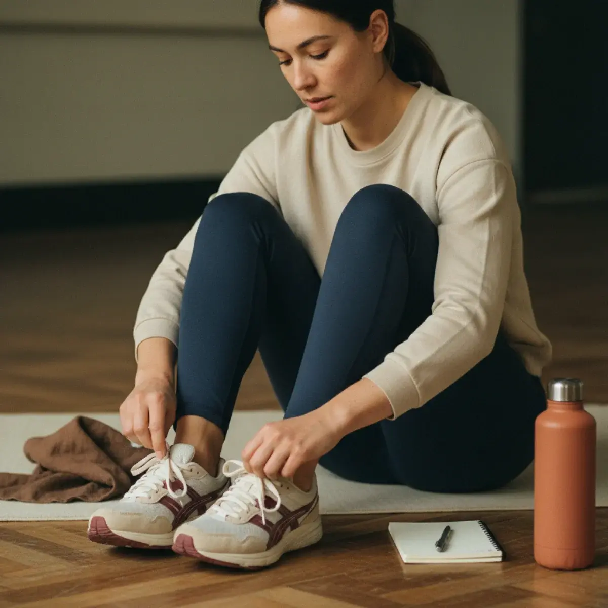 The yoga or pilates outfit