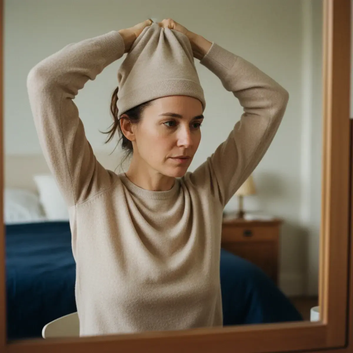 The same outfit method applied across casual, work, and evening occasions with different pieces