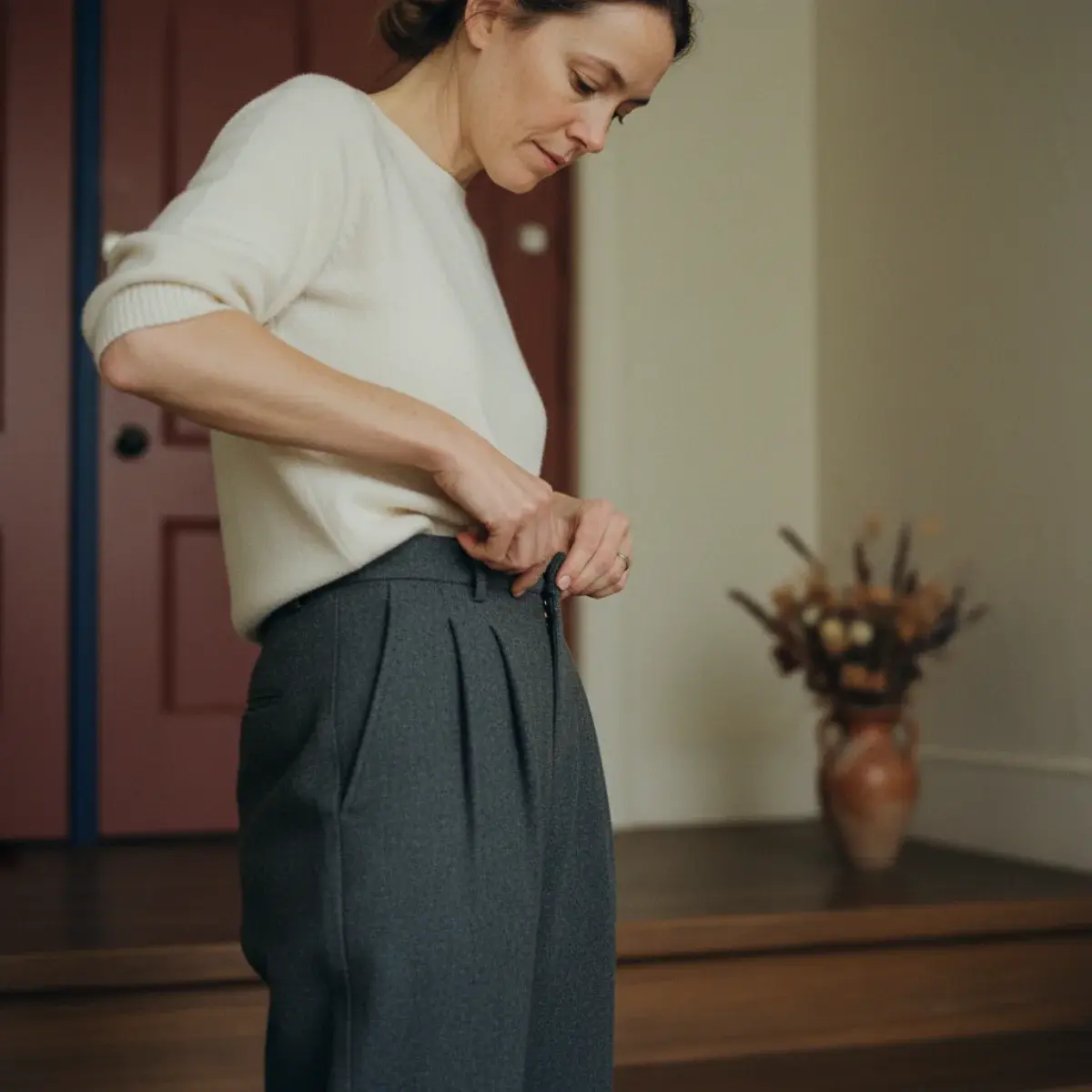 Diagnosing an off outfit by checking proportion, colour, fit, and the third element