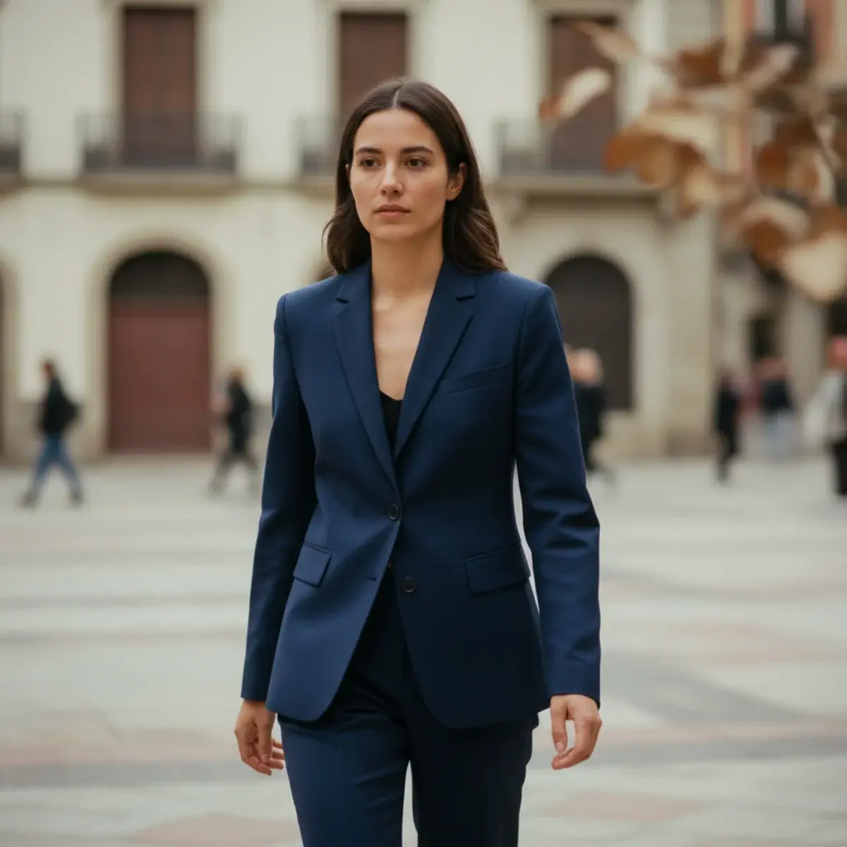 Interview outfit mistakes contrasted with the polished correct version