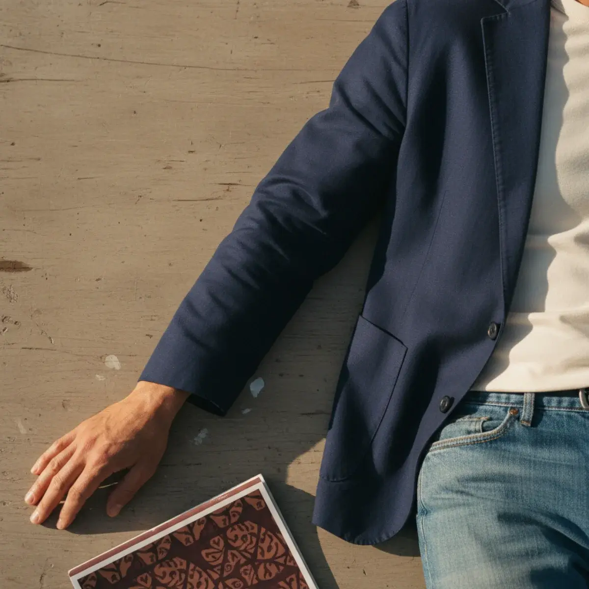 The overshirt over a t-shirt