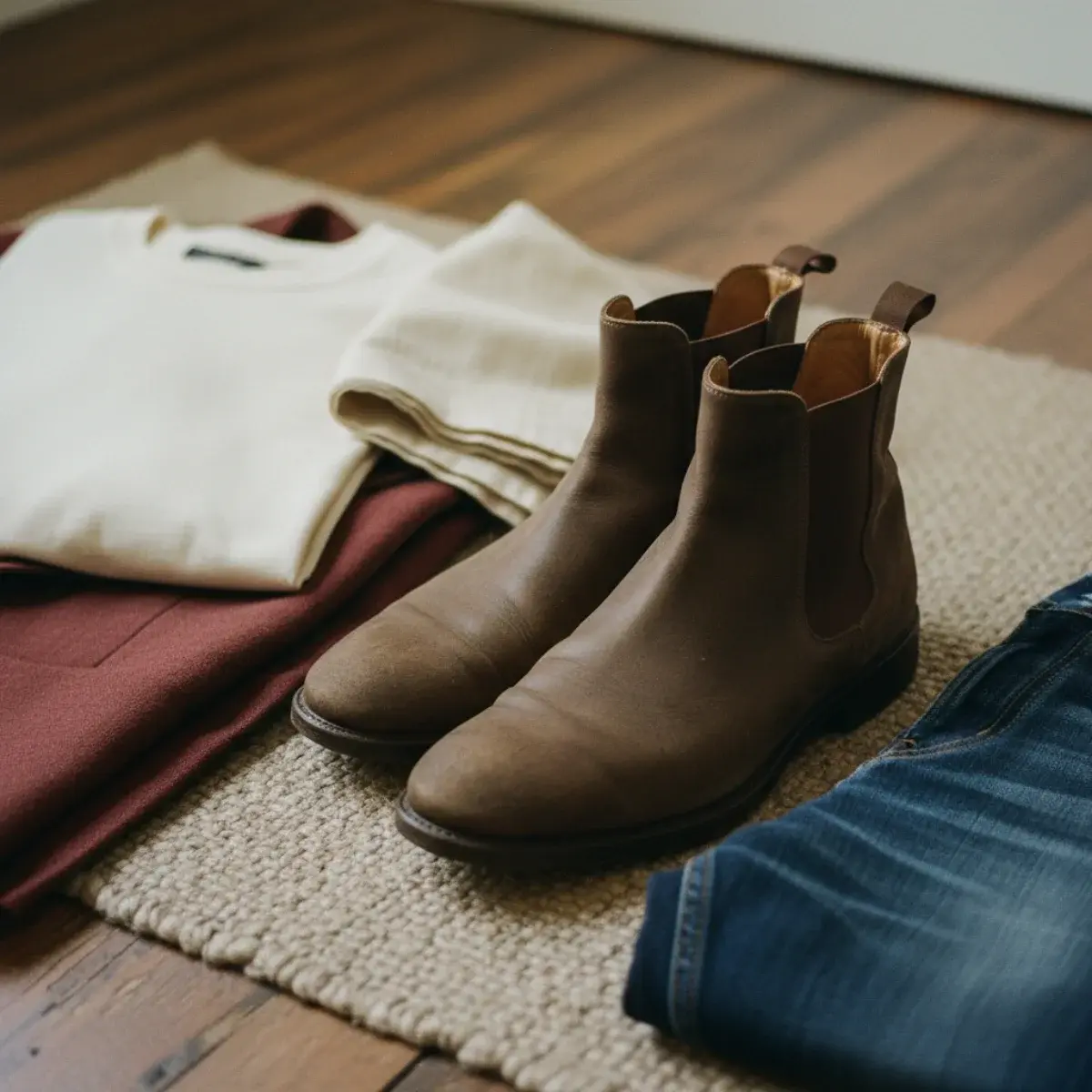 The crewneck sweatshirt outfit