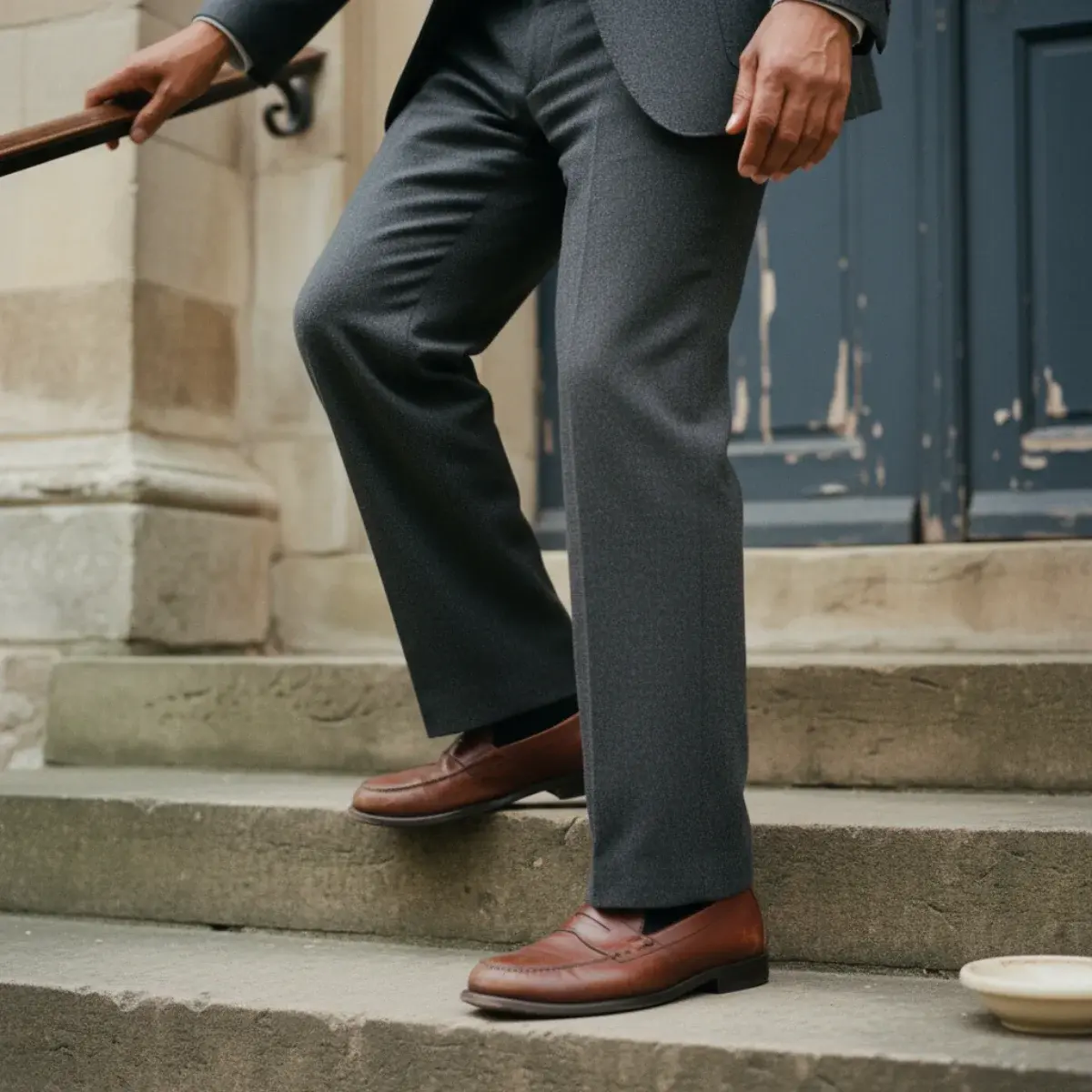 The sport coat with dark jeans (casual contemporary)