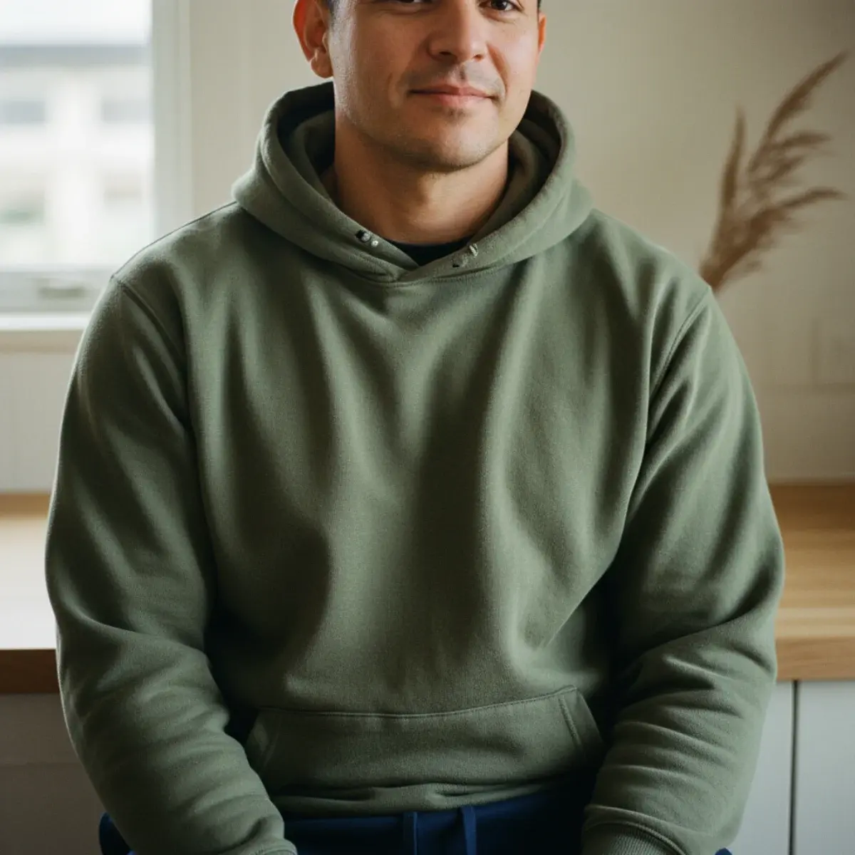The hoodie or quarter-zip layer