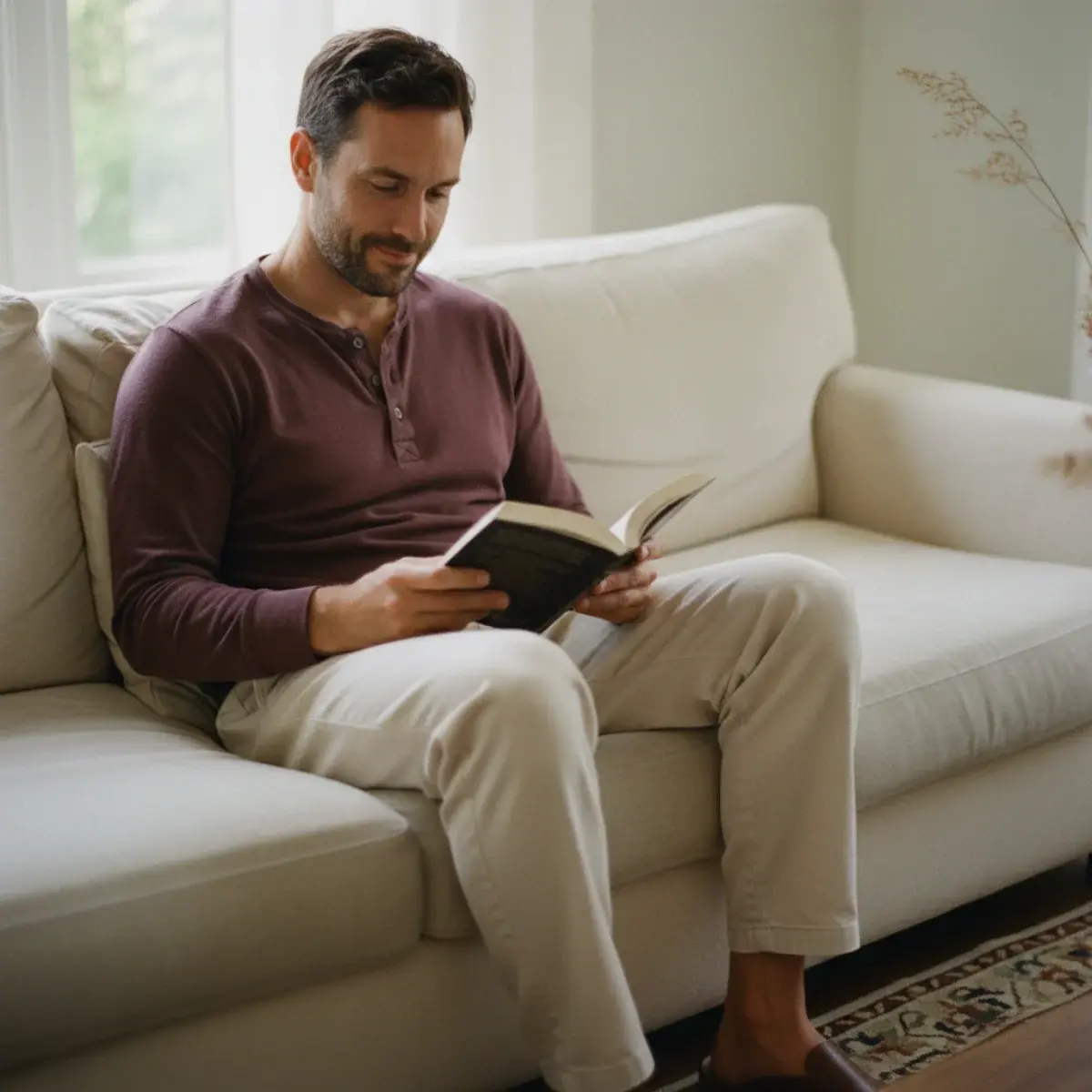 The cashmere or heavy lambswool sweater outfit