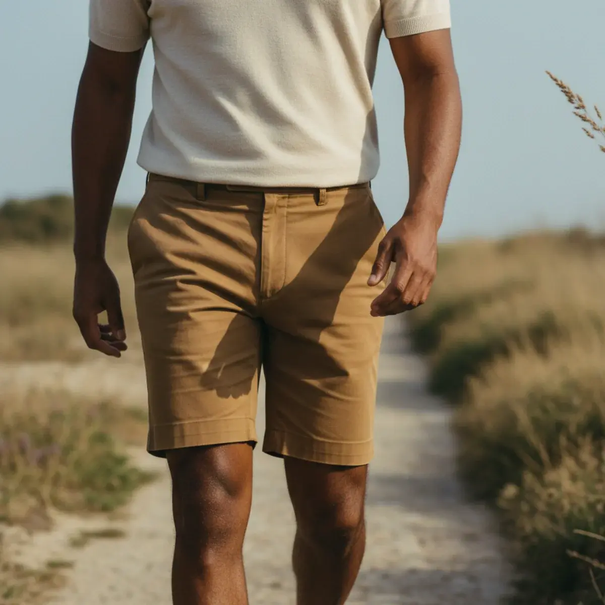 The half-tucked overshirt outfit