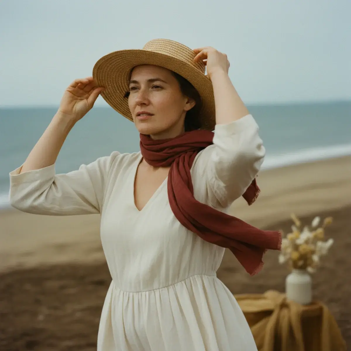 The all-white summer outfit