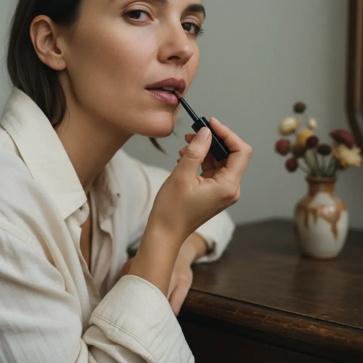 A long-wear wedding base: matched long-wear foundation in thin layers, concealer, setting powder, and setting spray