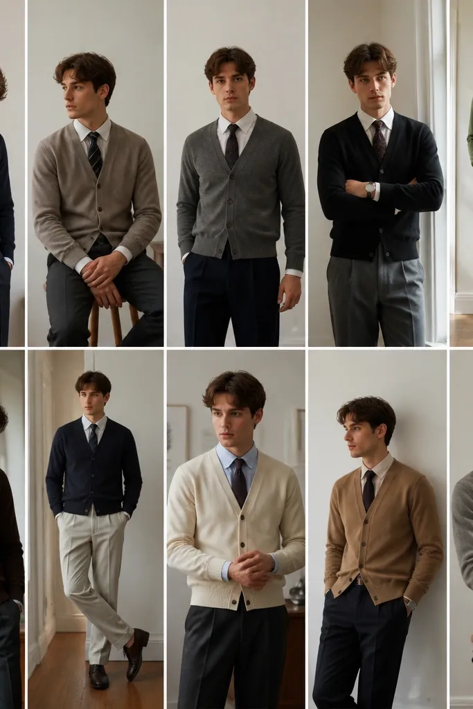 10 Cardigan and Tie Looks - What I Would Style Better
