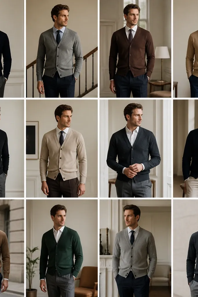 12 Formal Cardigan Outfits for Men - Simple Style Guide