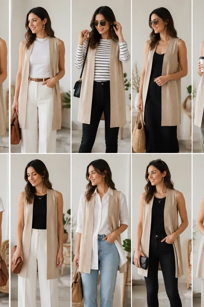 10 Sleeveless Cardigan Styling Steps - Easy Guide