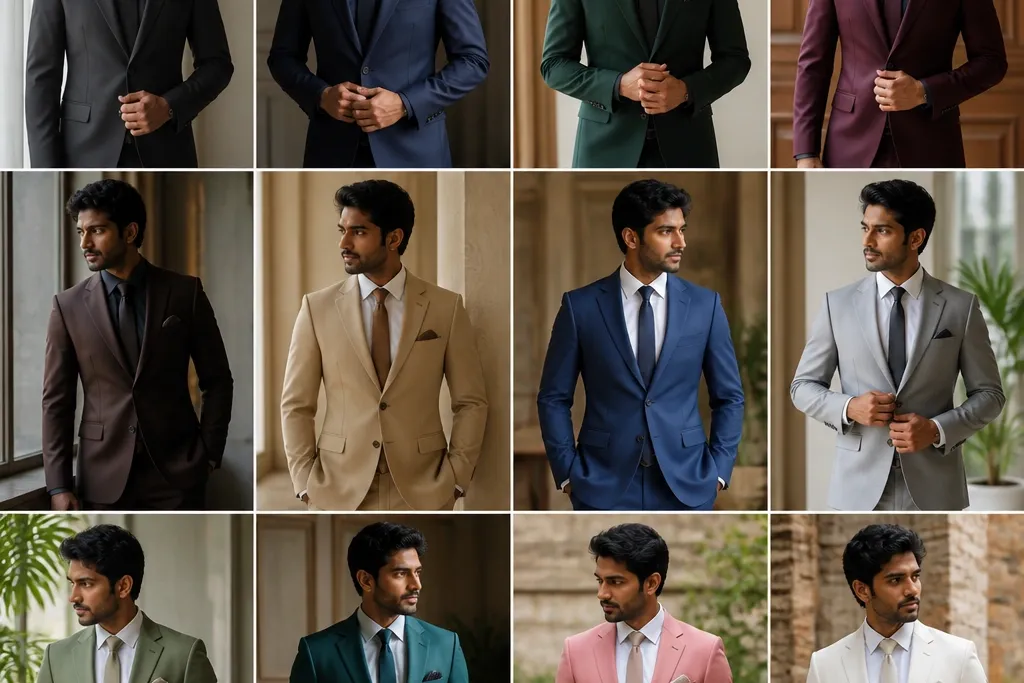 20 formal dresses for dusky men beautiful colors