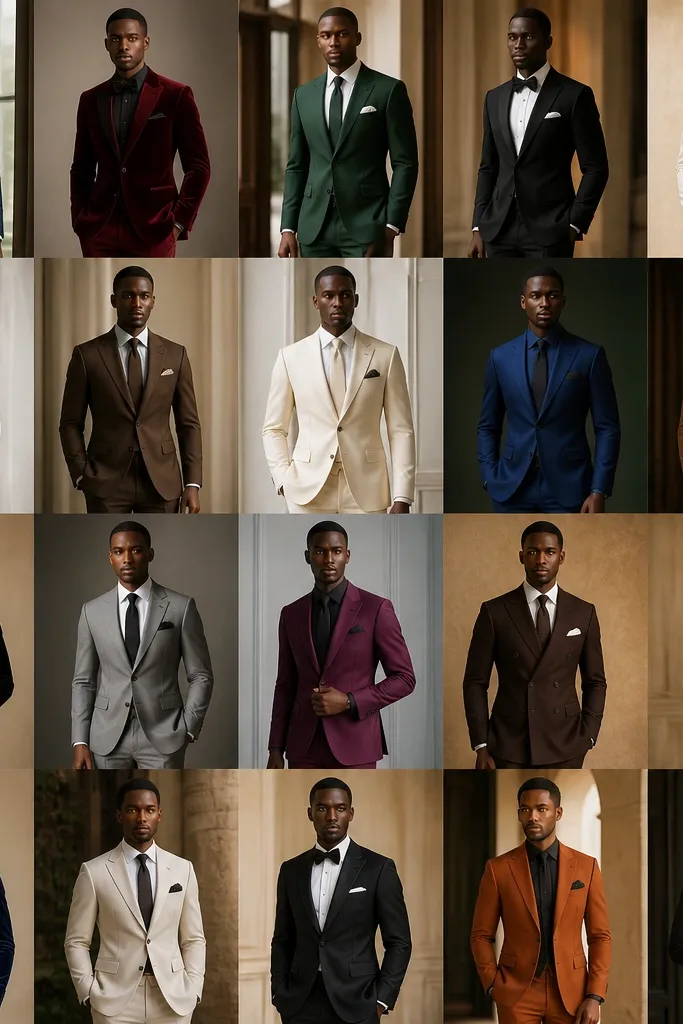 20 Formal Dresses for Men With Dark Skin Best Colors