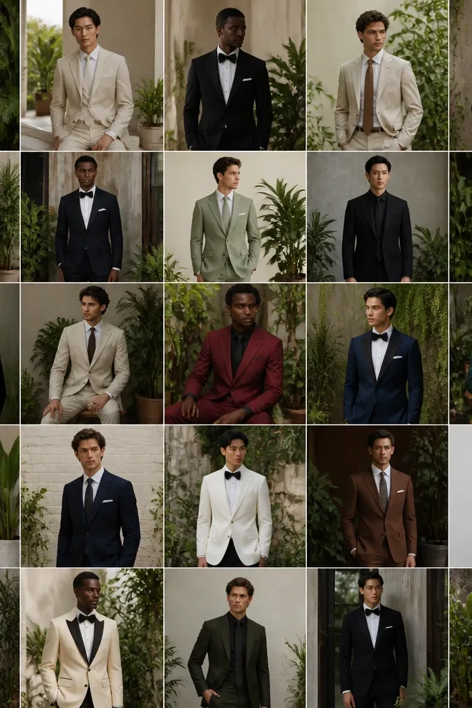 25 Aesthetic Formal Dresses for Men With Plants