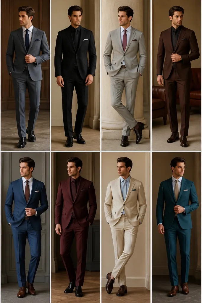 12 Formal Dress Color Combinations for Men