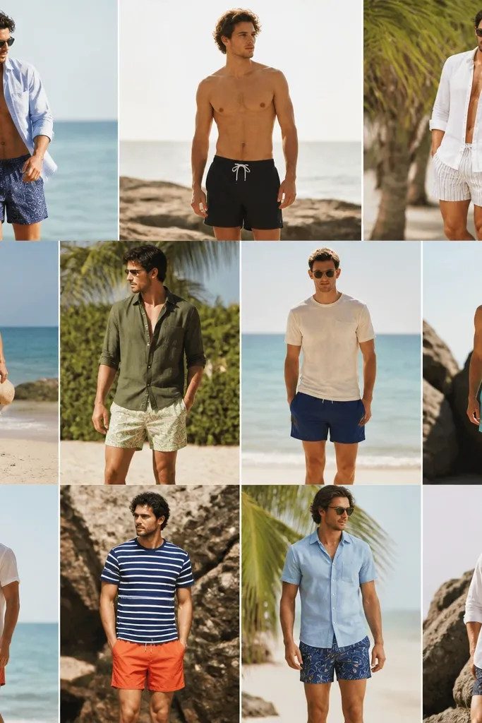11 Beach Swimming Outfits for Men - Easy Ideas