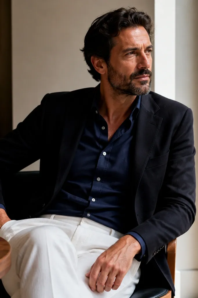 15 Black Blazer White Pants Men Looks - Classic vs Modern