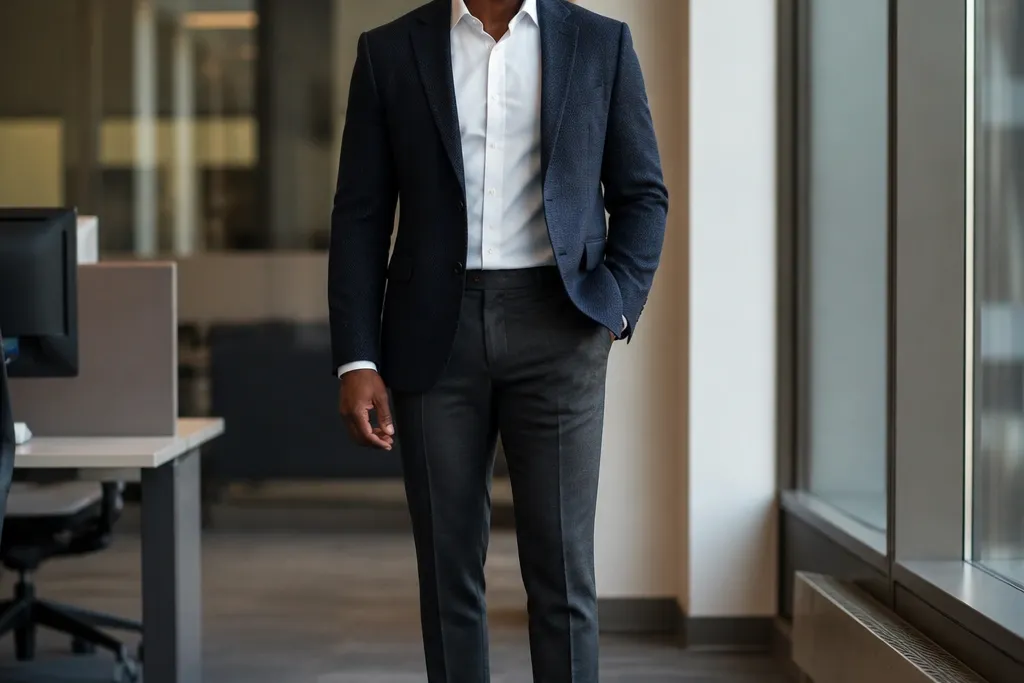 Business Casual Outfits for Black Men