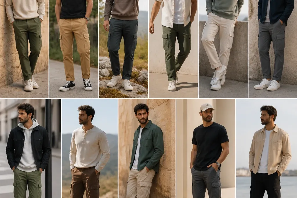 11 Casual Cargo Pants Outfits for Men