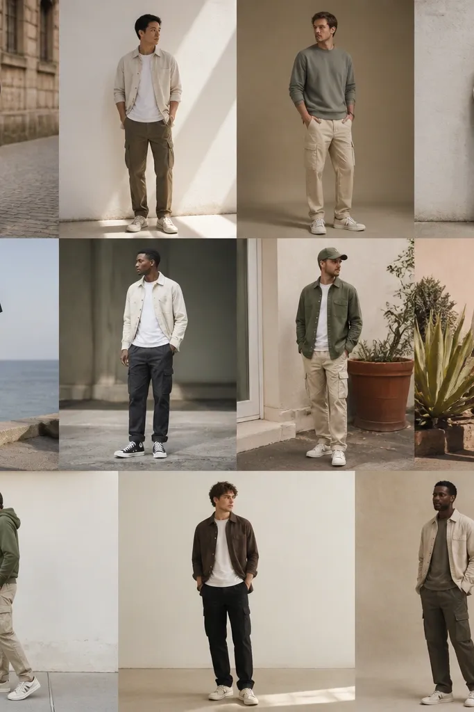 11 Casual Cargo Pants Outfits for Men