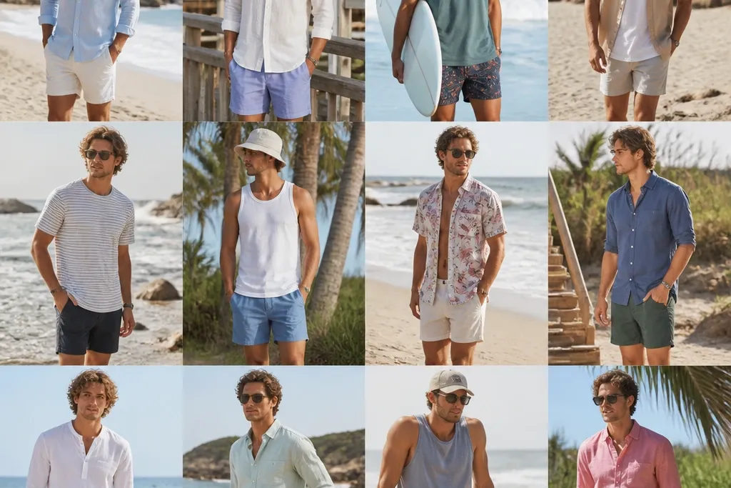 12 Casual Beach Outfits for Men - Easy Looks