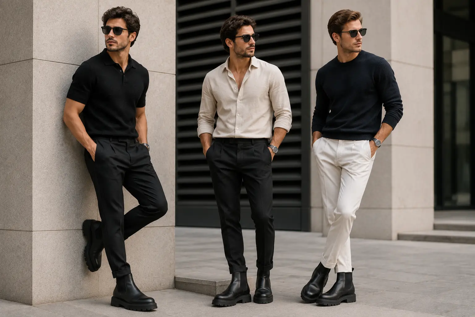 Chunky Chelsea Boots Looks