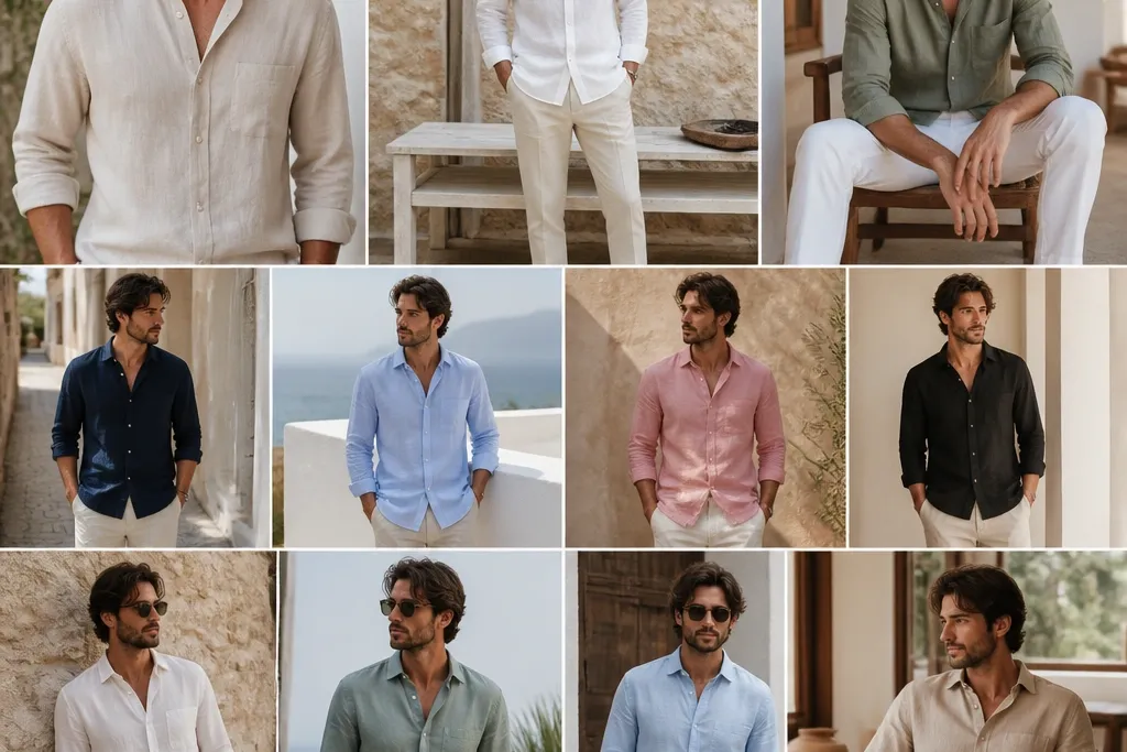 11 Formal Linen Shirt Outfits for Men