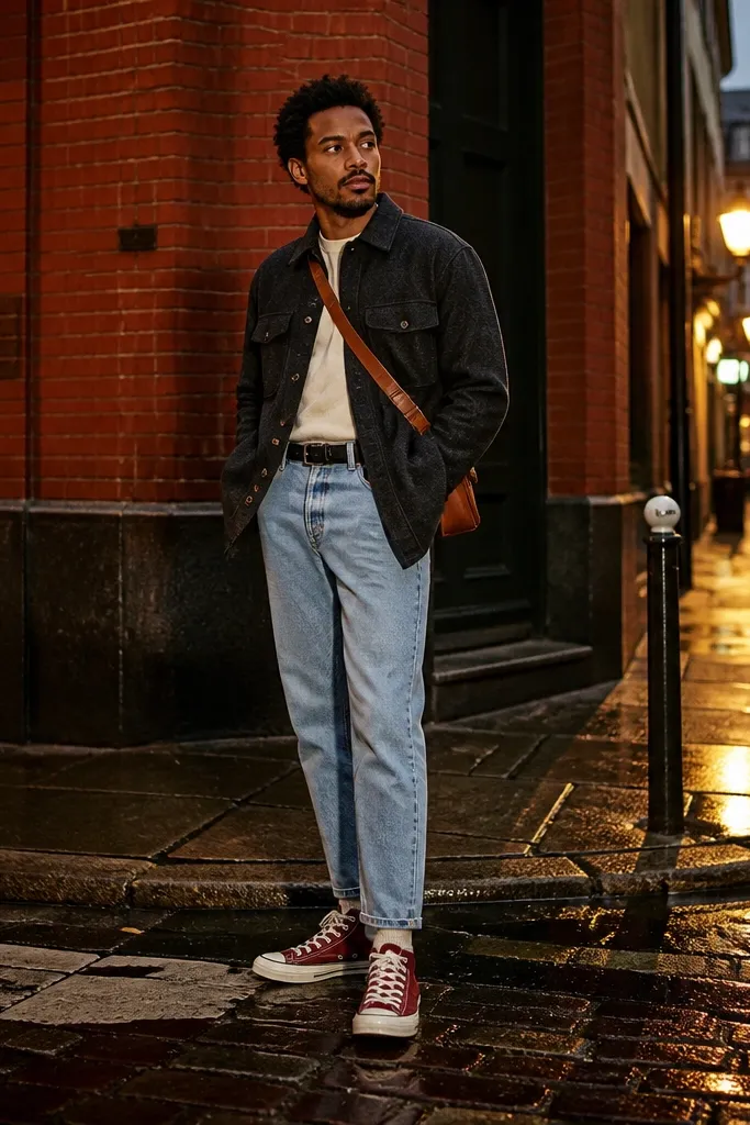 15 Red Converse Outfits for Men - Bold Creative Looks