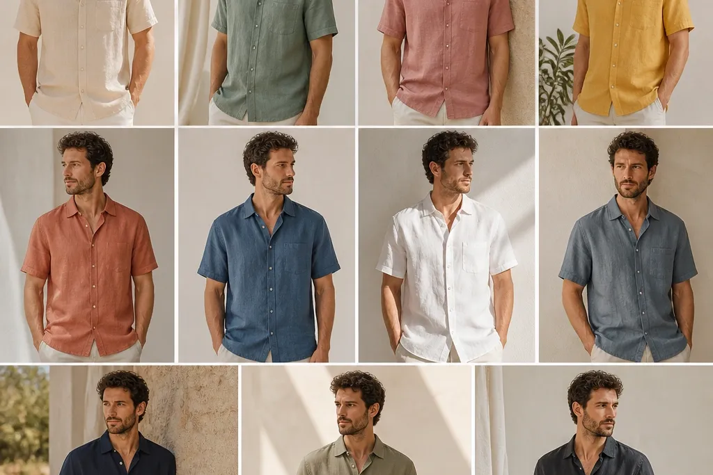 11 Short-Sleeve Linen Shirts for Men