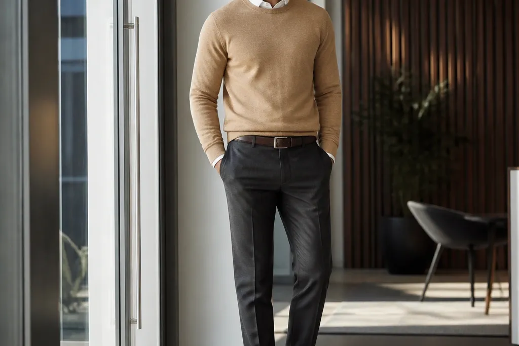 Simple Business Casual Outfit Steps for Men