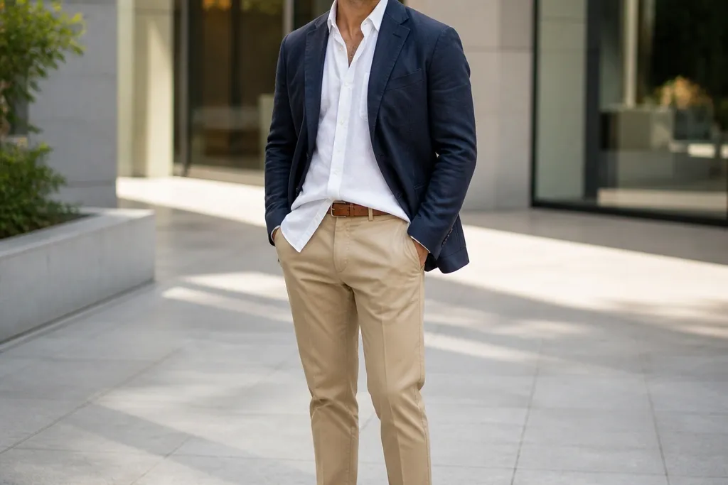 Summer Business Casual Outfits for Men