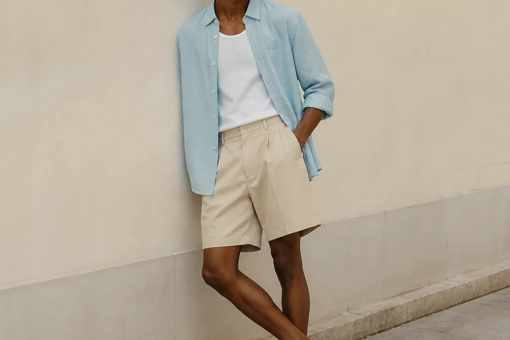 Summer streetwear fits for men, beginner-friendly