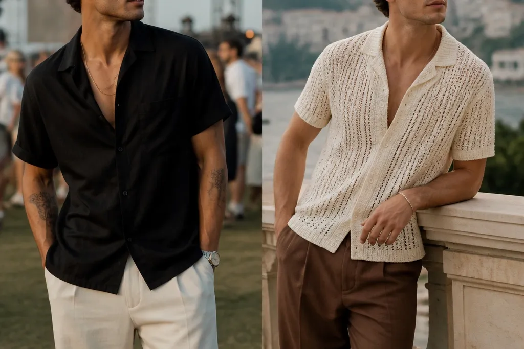 Low maintenance summer concert fits for men
