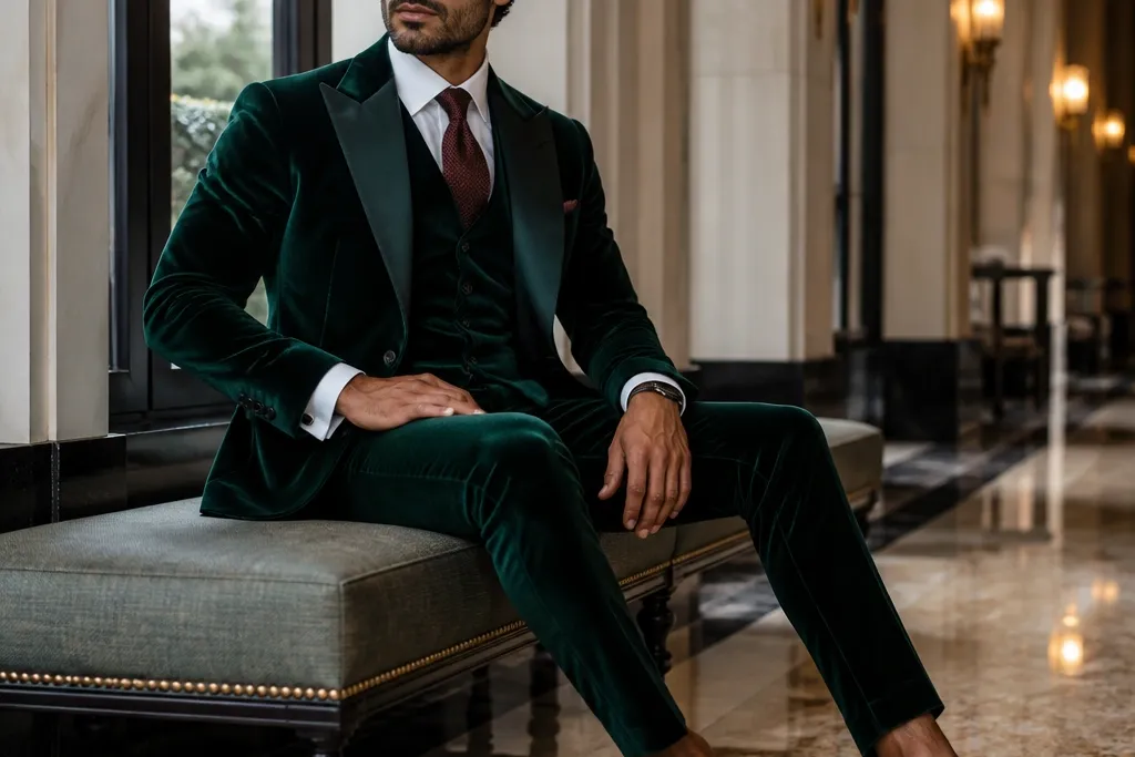 15 Velvet Three-Piece Suits for Men