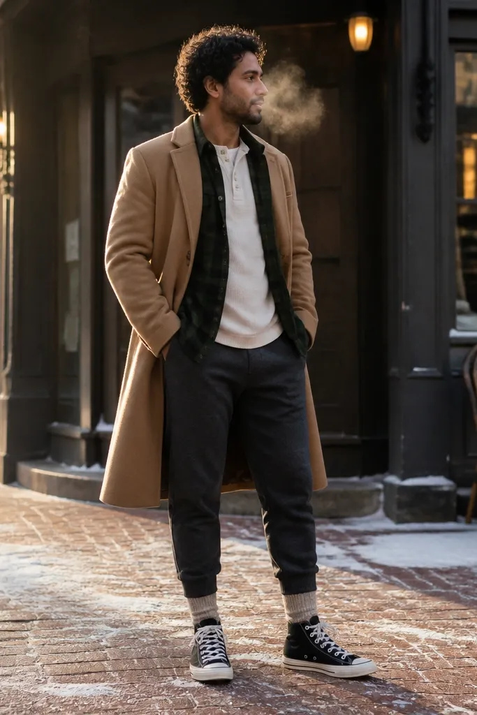 15 Winter Converse Outfit Steps for Men - Cozy Guide