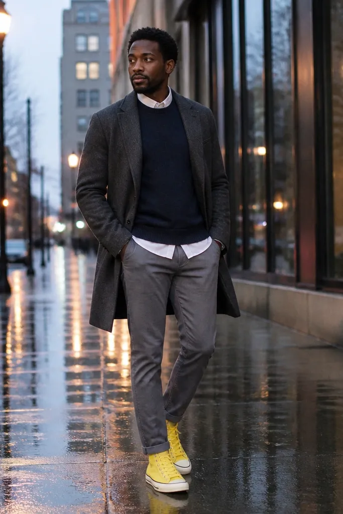 15 Yellow Converse Outfits for Men - Bright Ideas